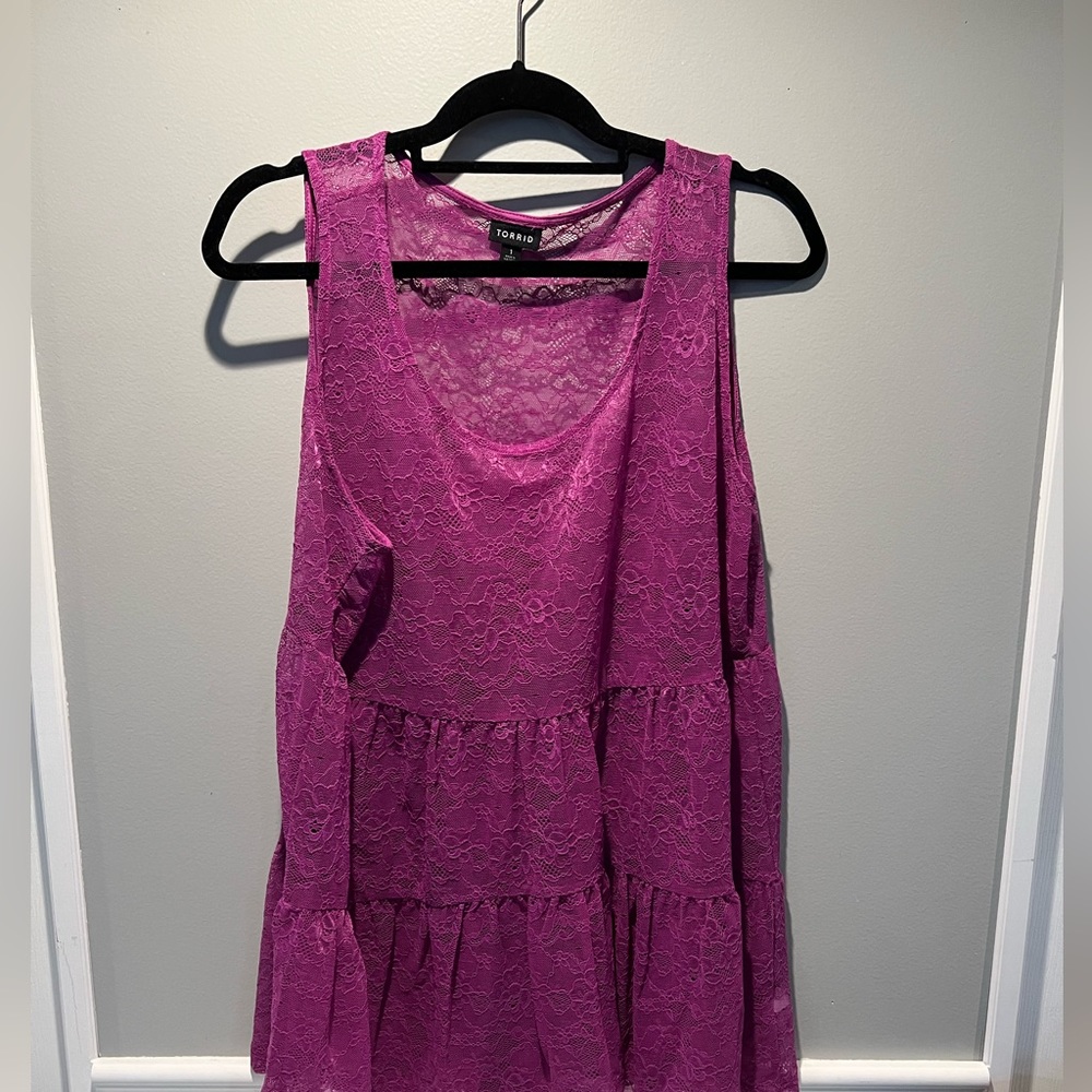 Torrid Size 1 Lace Tank